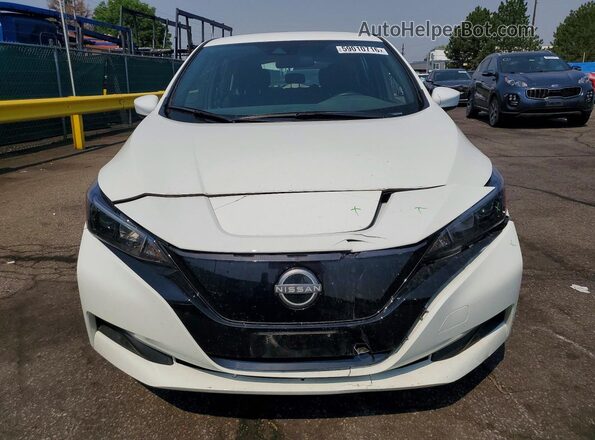 1N4AZ1BV0SC562223 2025 NISSAN LEAF White Widok z przodu
