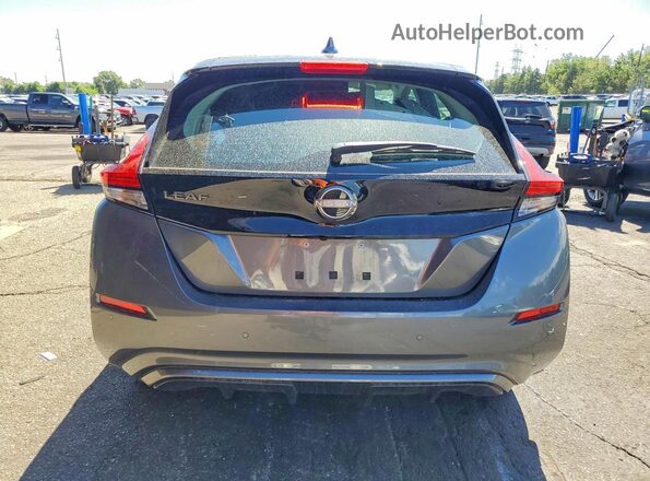 1N4AZ1BV2SC563132 2025 NISSAN LEAF Gray Вид ззаду