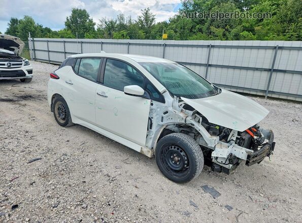 1N4AZ1BV3PC553829 2023 NISSAN LEAF White Передня права чверть