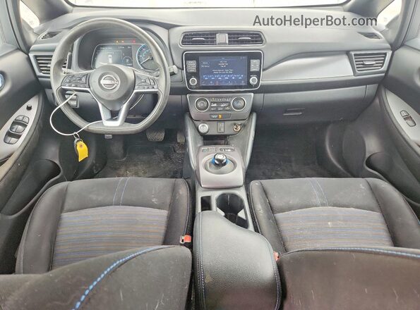 1N4AZ1BV3PC553829 2023 NISSAN LEAF White Вид панелі приладів