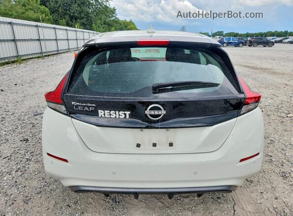 1N4AZ1BV3PC553829 2023 NISSAN LEAF White Вид ззаду