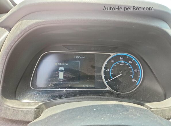 1N4AZ1BV3PC561896 2023 NISSAN LEAF Silver Widok zestawu wskaźników