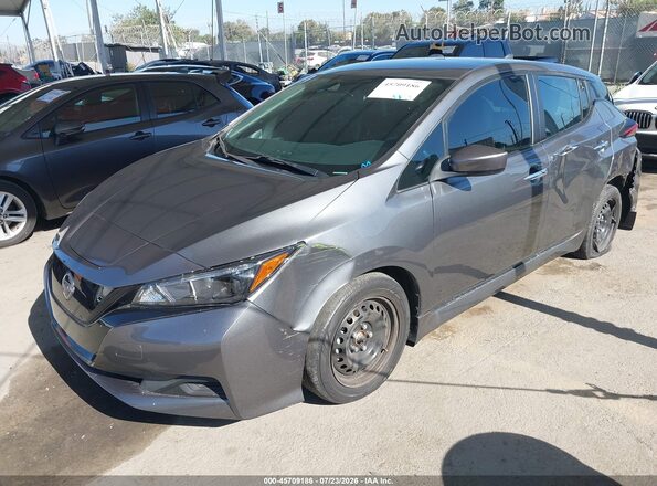 1N4AZ1BV3PC562210 2023 NISSAN LEAF Серый Передняя левая четверть