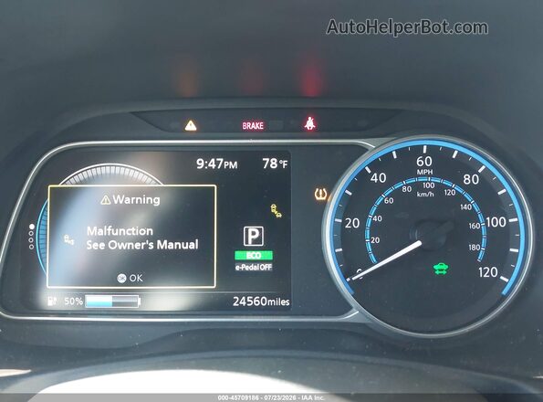 1N4AZ1BV3PC562210 2023 NISSAN LEAF Серый Вид задних сидений