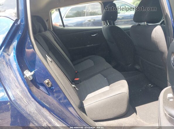 1N4AZ1BV4MC556038 2021 NISSAN LEAF Blue Вид наклейки з VIN-кодом