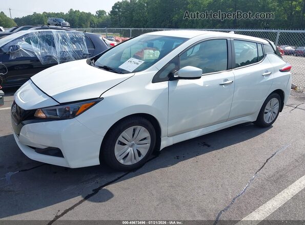 1N4AZ1BV4PC550308 2023 NISSAN LEAF White Передня ліва чверть
