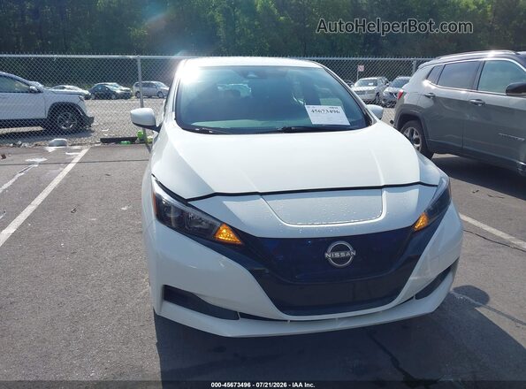 1N4AZ1BV4PC550308 2023 NISSAN LEAF White Вид щитка приладів