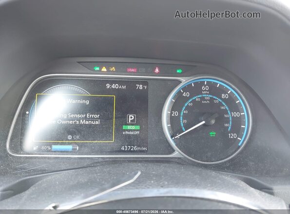 1N4AZ1BV4PC550308 2023 NISSAN LEAF White Вид задніх сидінь