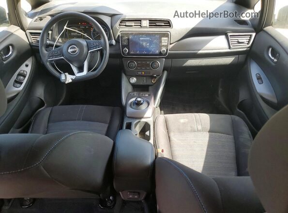 1N4AZ1BV5PC558613 2023 NISSAN LEAF Gray წინა პანელის ხედი