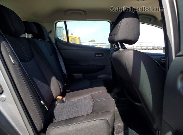 1N4AZ1BV5PC558613 2023 NISSAN LEAF Gray უკანა სავარძლების ხედი