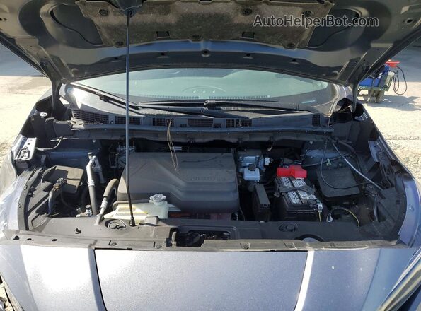 1N4AZ1BV5PC558613 2023 NISSAN LEAF Gray უკანა სალონის ხედი