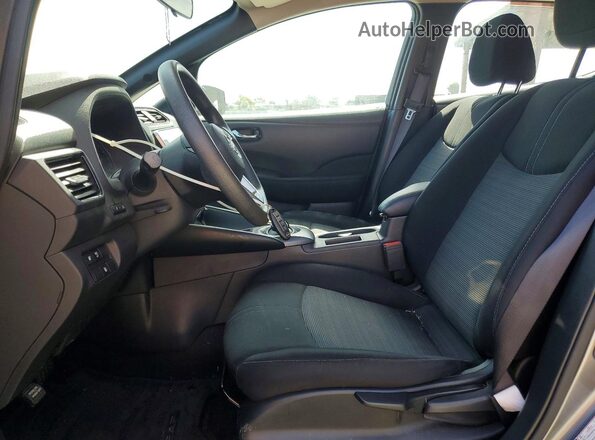 1N4AZ1BV5PC558613 2023 NISSAN LEAF Gray წინა სალონის ხედი