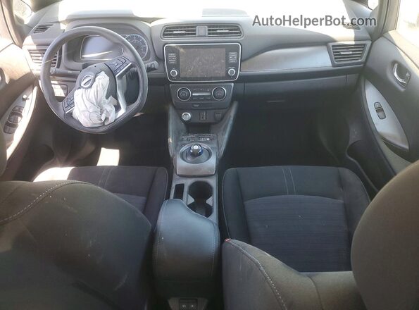 1N4AZ1BV6PC556546 2023 NISSAN LEAF White Dashboard view