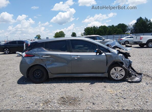 1N4AZ1BV7PC554322 2023 NISSAN LEAF Серый Вид задней части салона