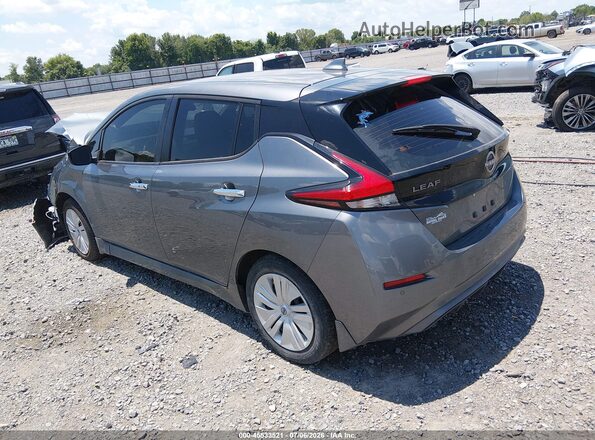 1N4AZ1BV7PC554322 2023 NISSAN LEAF Серый Задняя левая четверть