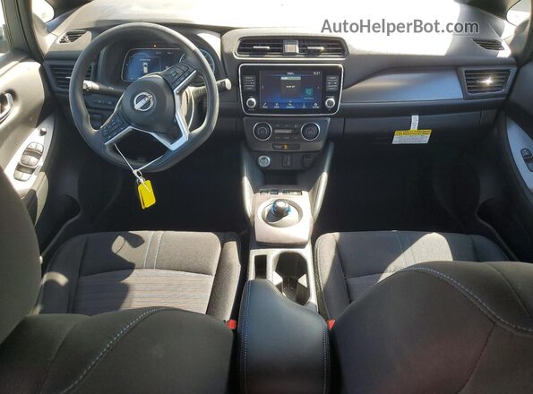 1N4AZ1BV7SC558587 2025 NISSAN LEAF White Вид панелі приладів