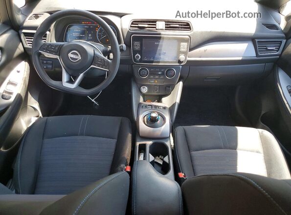 1N4AZ1BV9SC565038 2025 NISSAN LEAF Gray Dashboard view