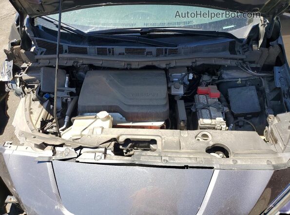 1N4AZ1BV9SC565038 2025 NISSAN LEAF Gray Rear interior view