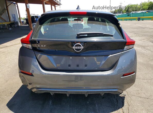 1N4AZ1BV9SC565038 2025 NISSAN LEAF Gray Rear view