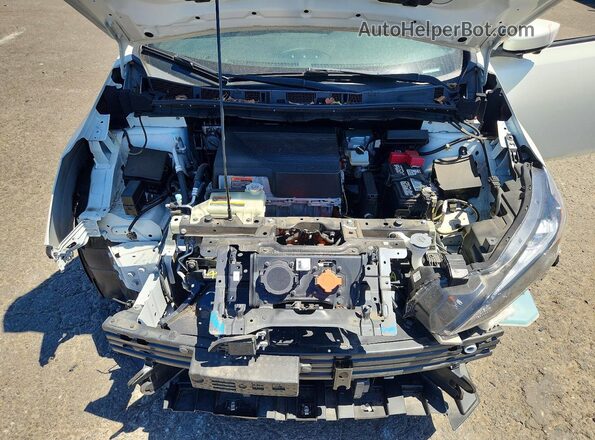 1N4AZ1CP2LC307249 2020 NISSAN LEAF White Widok wnętrza z tyłu