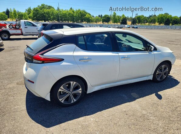 1N4AZ1CP2LC307249 2020 NISSAN LEAF White Tył prawy