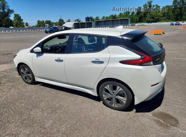 1N4AZ1CP2LC307249 2020 NISSAN LEAF White Tył lewy