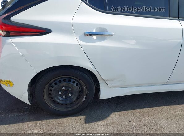 1N4AZ1CP3KC303337 2019 NISSAN LEAF White წინა ხედი