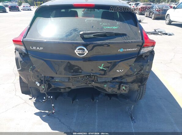 1N4AZ1CP3KC307372 2019 NISSAN LEAF Black Вид спереду