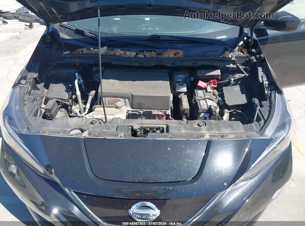 1N4AZ1CP3KC307372 2019 NISSAN LEAF Black Вид ззаду