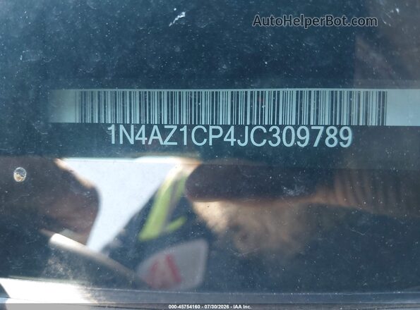 1N4AZ1CP4JC309789 2018 NISSAN LEAF Gray Շարժիչի բաժամունքի տեսք