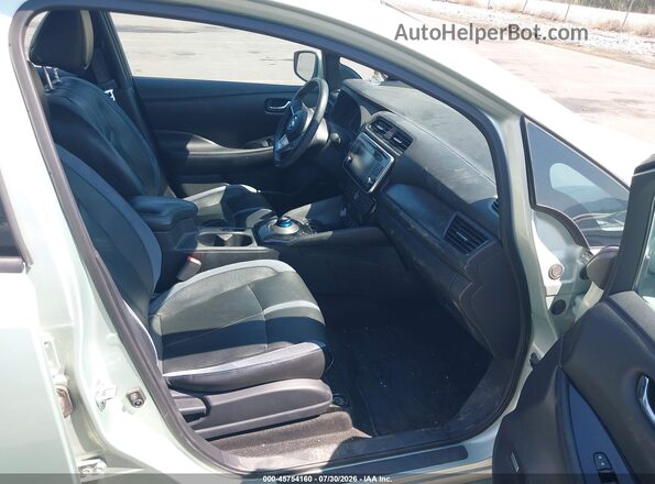 1N4AZ1CP4JC309789 2018 NISSAN LEAF Gray Սալոնի դիմացի տեսք