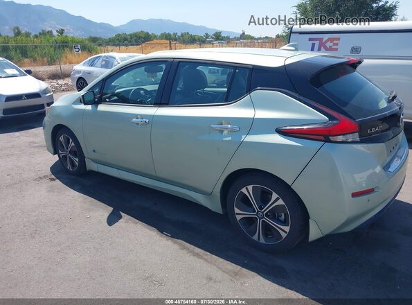1N4AZ1CP4JC309789 2018 NISSAN LEAF Gray Հետևի ձախ