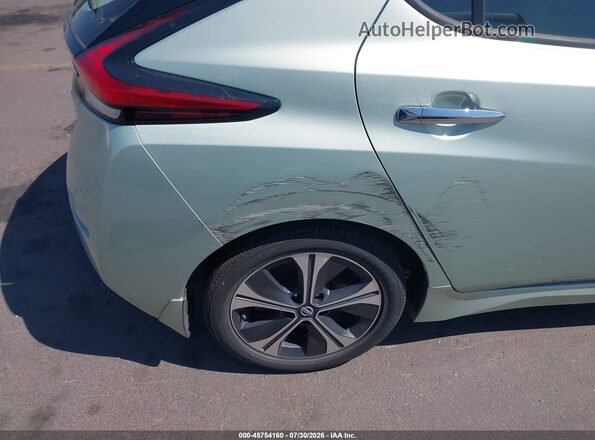 1N4AZ1CP4JC309789 2018 NISSAN LEAF Gray Սալոնի 360 աստիճան տեսք