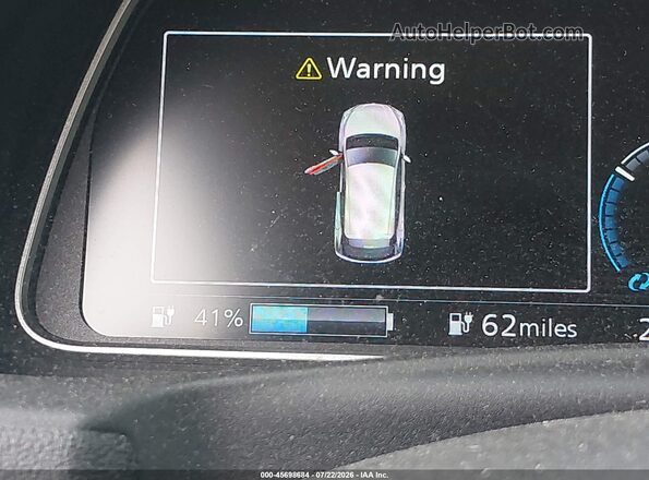 1N4AZ1CP4KC307770 2019 NISSAN LEAF Gray სალონის 360-გრადუსიანი ხედი