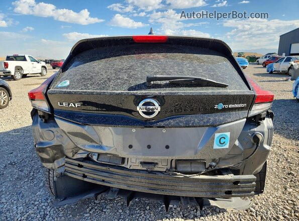1N4AZ1CP5JC310210 2018 NISSAN LEAF Gray უკანა ხედი