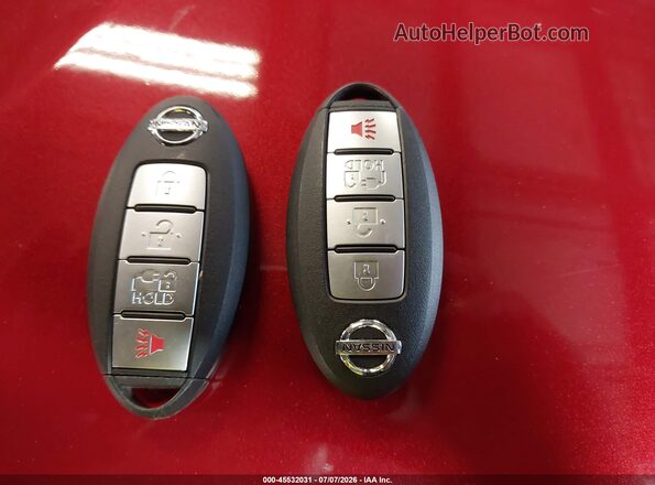 1N4AZ1CP5KC307356 2019 NISSAN LEAF Red Widok deski rozdzielczej