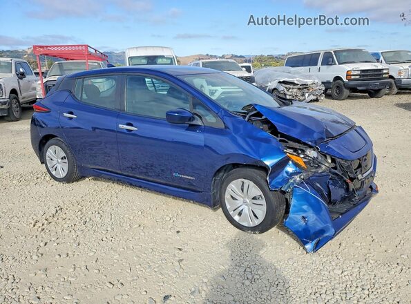 1N4AZ1CP6JC305064 2018 NISSAN LEAF Blue წინა მარჯვენა