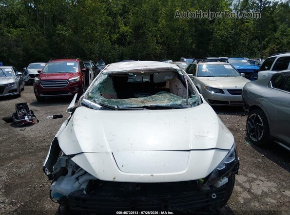 1N4AZ1CP7JC306465 2018 NISSAN LEAF Белый Вид задней части салона