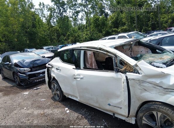 1N4AZ1CP7JC306465 2018 NISSAN LEAF Белый Панорамный вид салона 360°