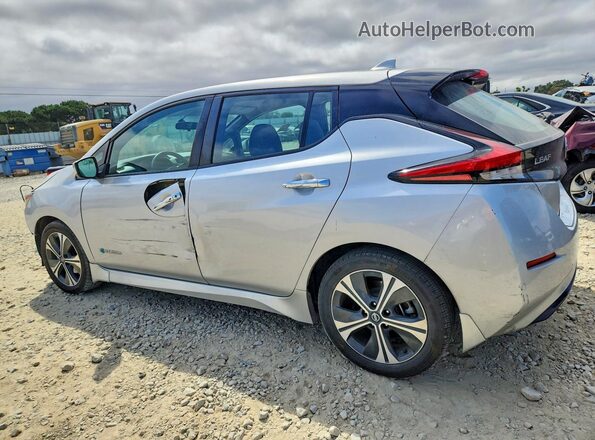 1N4AZ1CP7JC316929 2018 NISSAN LEAF Silver Rear left