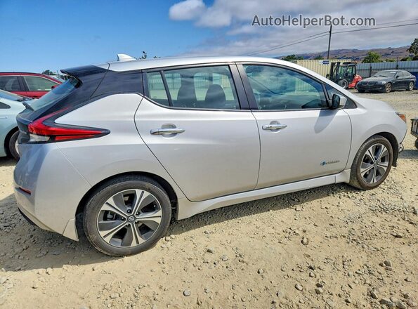 1N4AZ1CP7JC316929 2018 NISSAN LEAF Silver Rear right