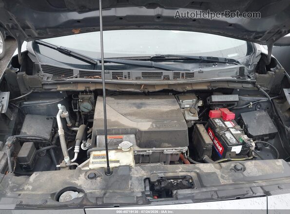1N4AZ1CP8JC302330 2018 NISSAN LEAF Gray უკანა ხედი