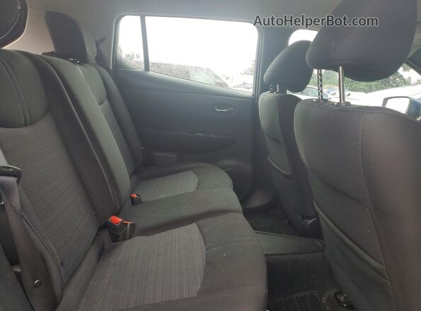 1N4AZ1CP8JC314672 2018 NISSAN LEAF Blue Vista de los asientos traseros