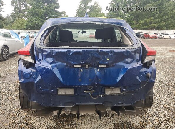 1N4AZ1CP8JC314672 2018 NISSAN LEAF Blue Vista trasera