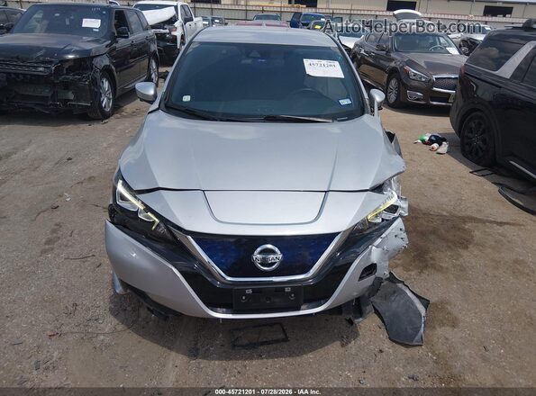 1N4AZ1CP8LC311077 2020 NISSAN LEAF Silver Դիմացի տեսք