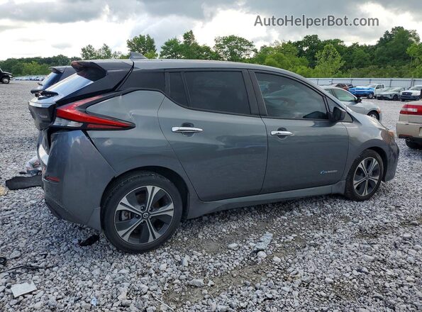1N4AZ1CP9JC308542 2018 NISSAN LEAF Gray Задня права чверть
