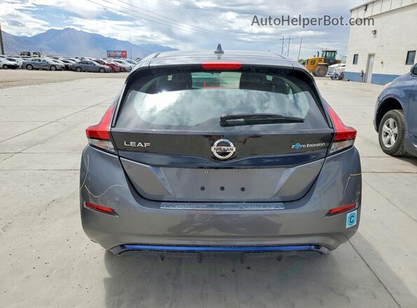 1N4AZ1CP9JC309948 2018 NISSAN LEAF Gray Vista trasera