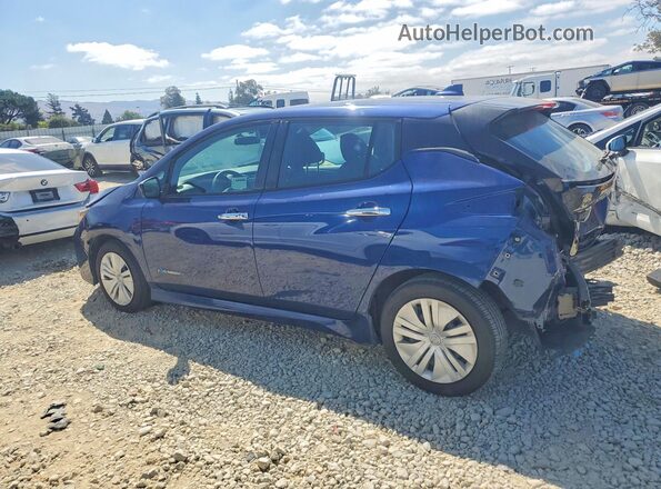 1N4AZ1CPXKC305702 2019 NISSAN LEAF Blue Tył lewy