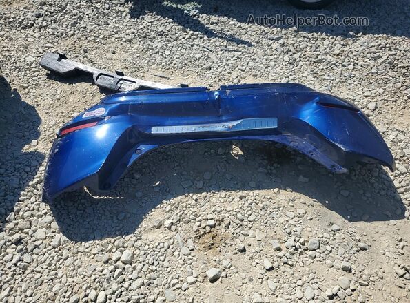 1N4AZ1CPXKC305702 2019 NISSAN LEAF Blue Widok komory silnika