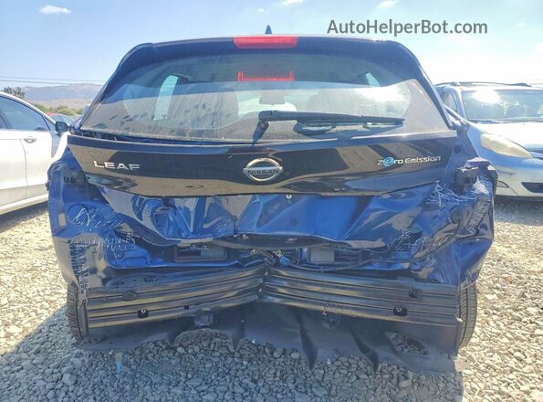 1N4AZ1CPXKC305702 2019 NISSAN LEAF Blue Widok z tyłu